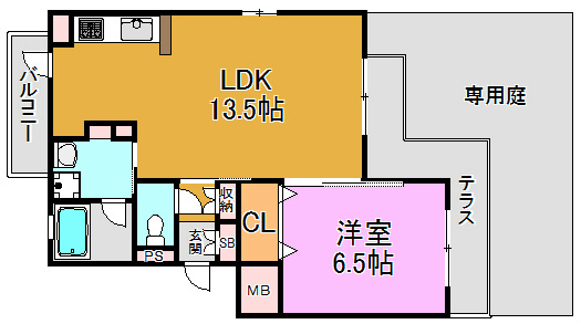 アーク長田 間取り図