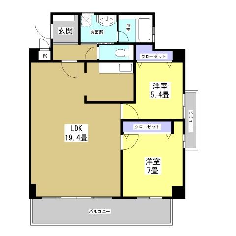 スイートアイ 間取り図