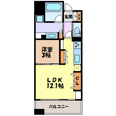 AREX丸の内 間取り図