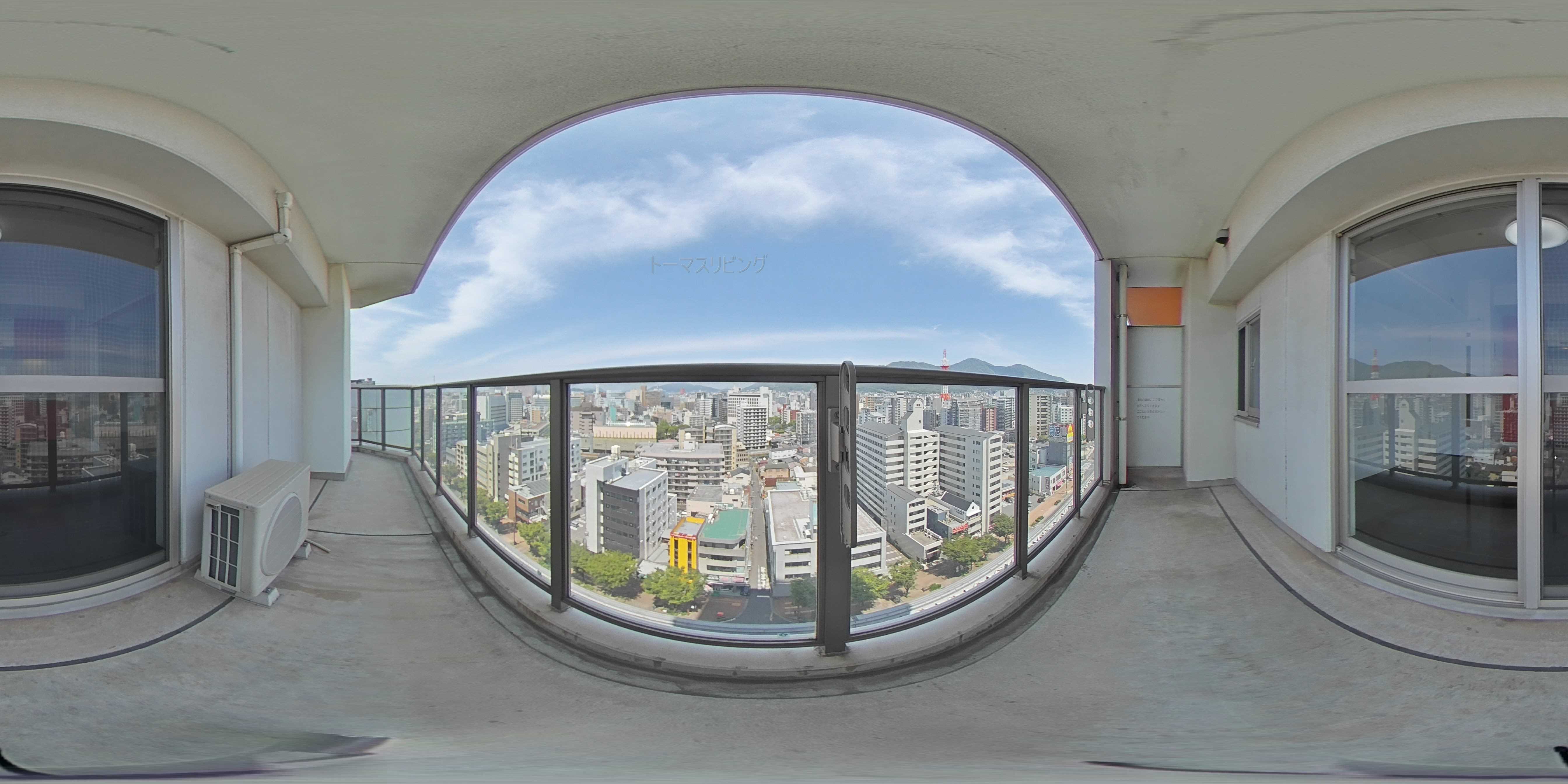 No.71オリエントトラストタワー ベランダ
