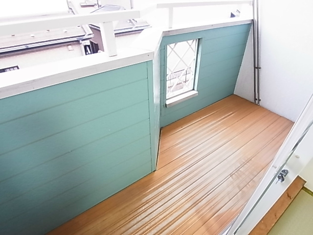 グリーンエステートホリ ベランダ