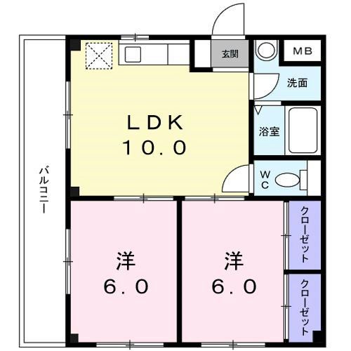 アミュゾン菱川 間取り