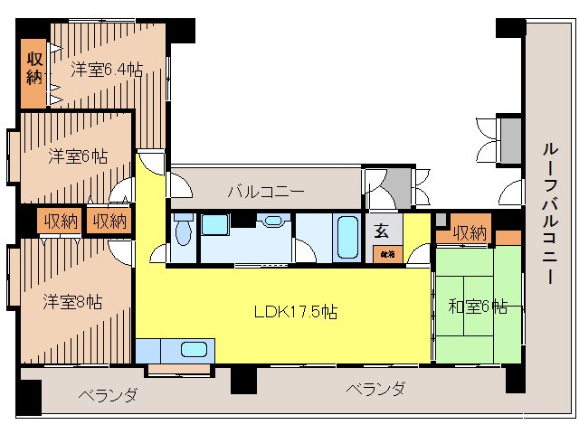 沖縄県那覇市前島２丁目 間取り