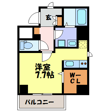 アビタシオン今池マルシェ 間取り図