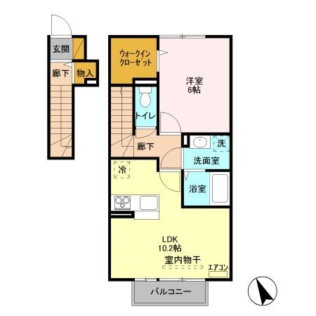 茨城県土浦市真鍋新町 間取り
