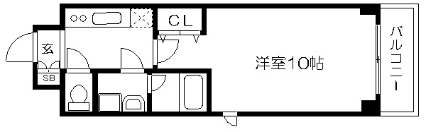 アスヴェル京都御所前Ⅲ 間取り