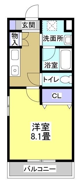 Sky City元浜 間取り