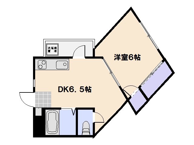 コーポ美の里 間取り図