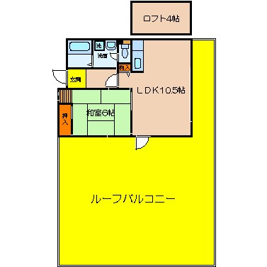 UR 浜甲子園さくら街 間取り図