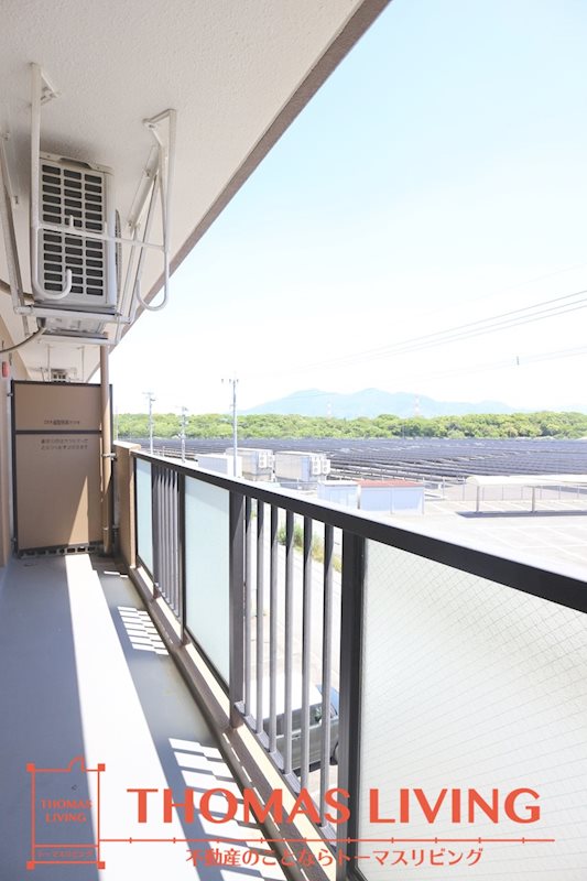 サンローゼ本城 ベランダ