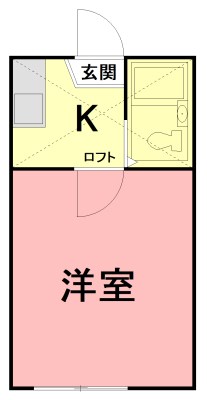 コーポアミ 205号室 間取り