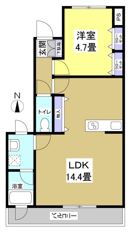 Villa Vista Aino 間取り図