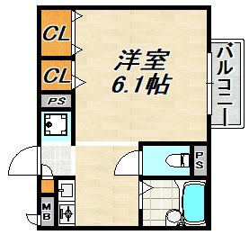 パセオミフネ 間取り図