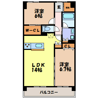 mottiⅢ 間取り図