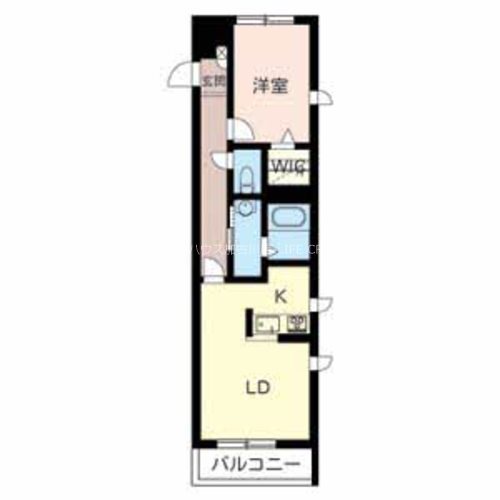 シャーメゾン篠原 間取り図