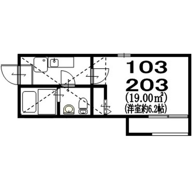 プランタン白金 間取り図