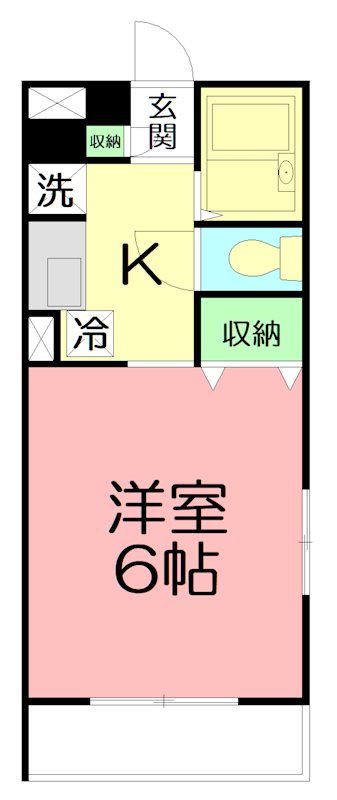 ベルソフィア緑園 103号室 間取り