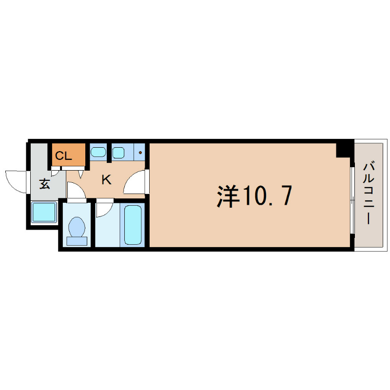 FELICE大橋 間取り