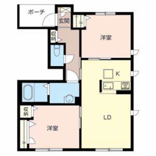シャーメゾン一色東 間取り図