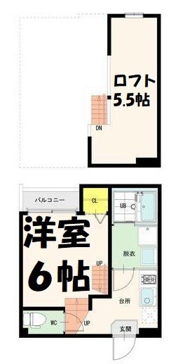 レンガースⅠ 間取り図