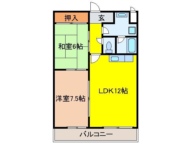 エムテック八尾 間取り
