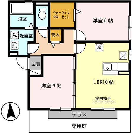 セジュール輪 間取り