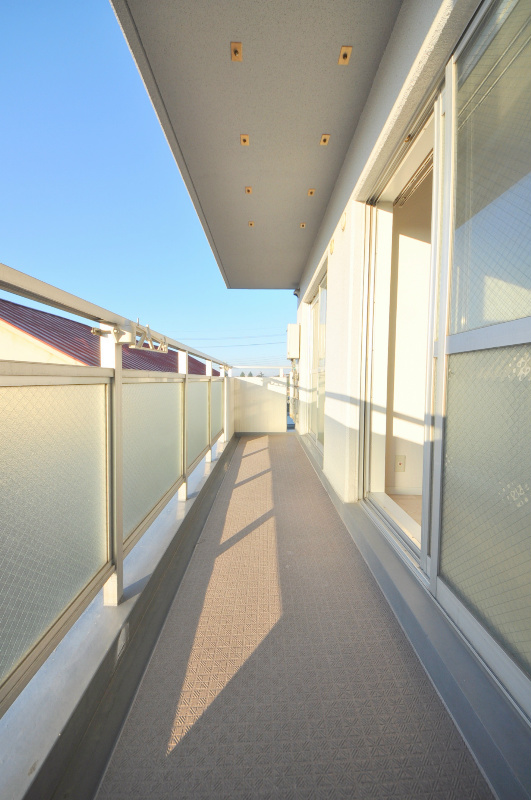 久宝寺西田マンション ベランダ