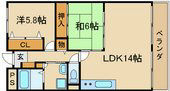 メゾンプチチェリー 間取り