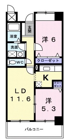 メルヴェイユー山本 間取り