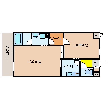 ユンヌファシリテ 間取り