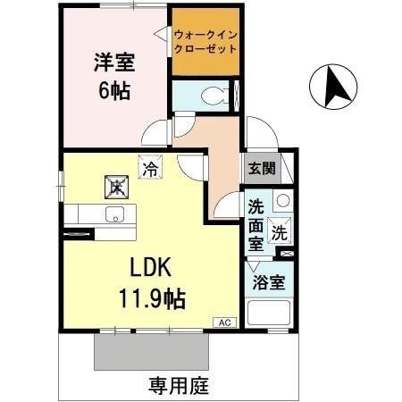 ラ・ミュー久宝寺Ⅰ 間取り