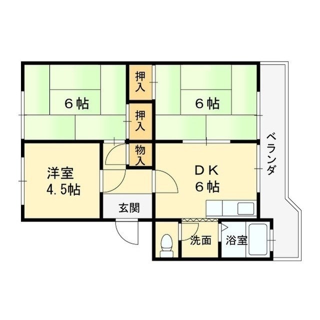 江尻マンション 間取り