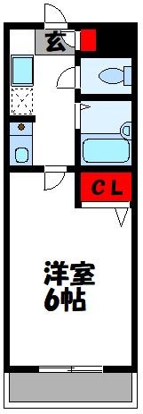 エクセラン新宮 305号室 間取り