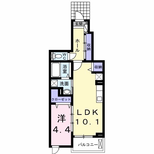 丸信ハウスⅡ 間取り