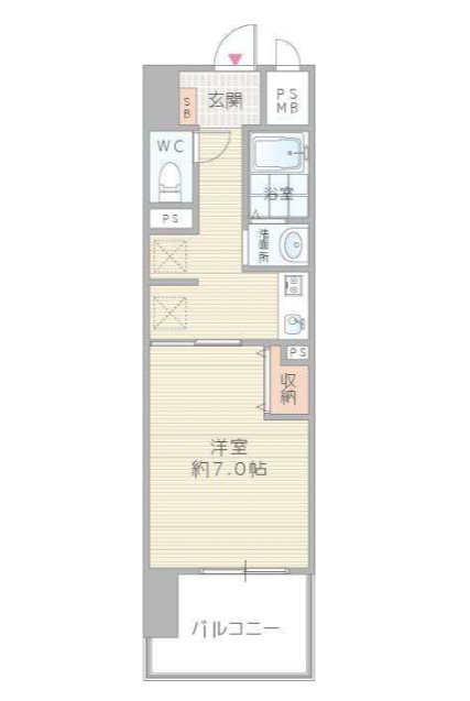 ラ・フォーレ久宝園 間取り