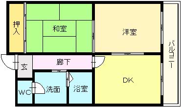 グレース中百舌鳥 間取り