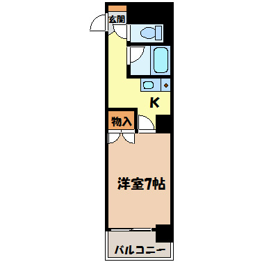 パークサイドいちかわ 間取り図