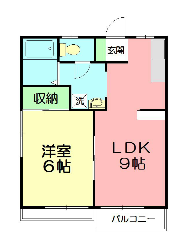 マーガレット本郷台 203号室 間取り