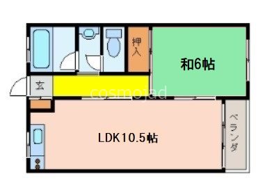 サクラコート高安 間取り