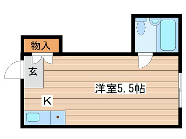 堀江グリーンハイツ 間取り