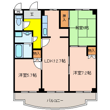 ココ川崎 間取り