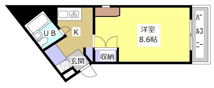 カーサ・ミラ浜松 間取り図