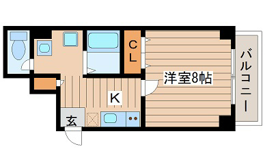 大阪府大阪市西区立売堀６丁目 間取り