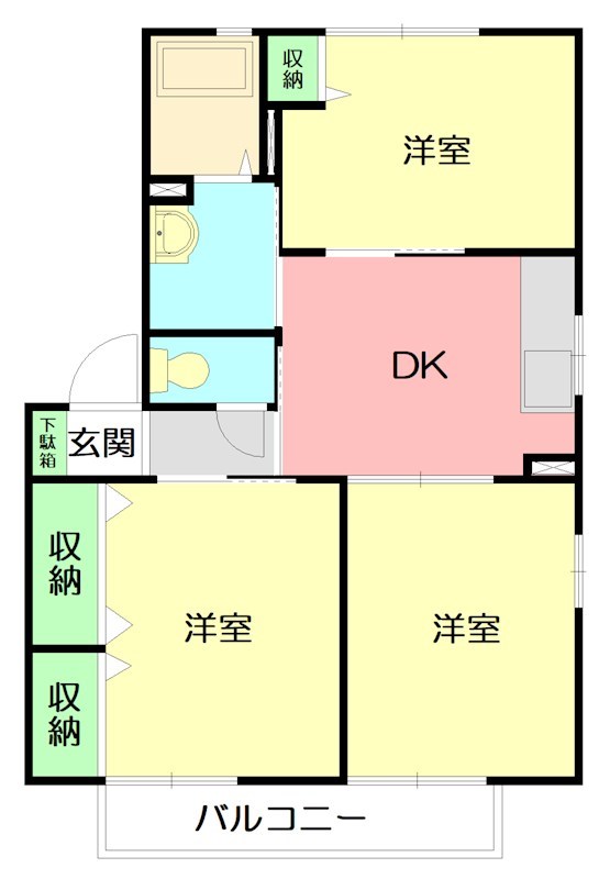 コンフォート大井 間取り