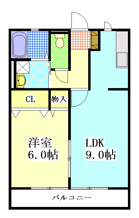 シティオMK 間取り図