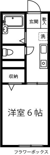 ハイム・ブルーメ 103号室 間取り