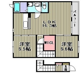 フレアコート 間取り