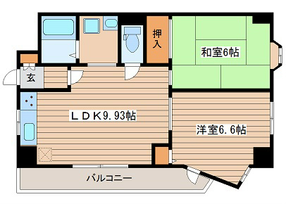 大阪府大阪市西区北堀江４丁目 間取り