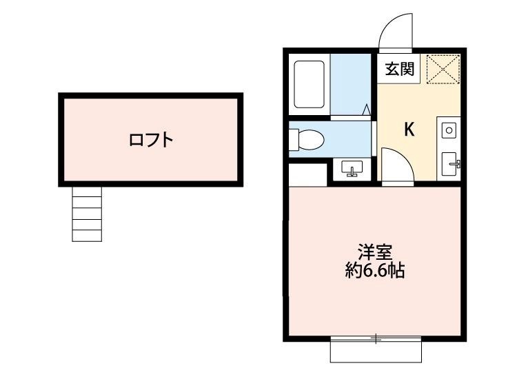 ハーミットクラブハウス大船Ⅱ 203号室 間取り