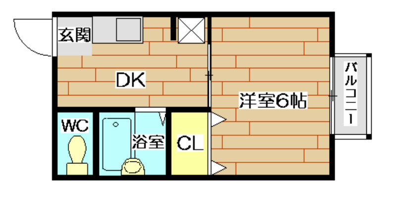 ルリアン高槻 間取り図